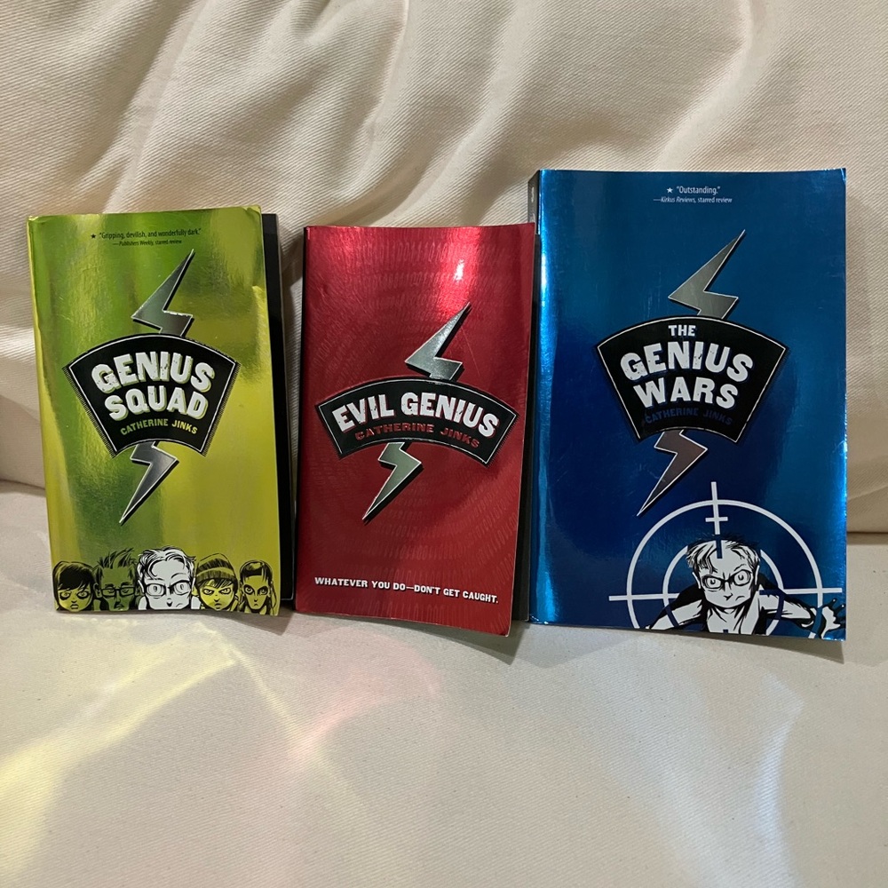 Genius Series Book Set -by Catherine Jinks